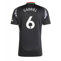 Camiseta Arsenal Gabriel Magalhaes #6 Visitante Equipación 2024-25 manga corta